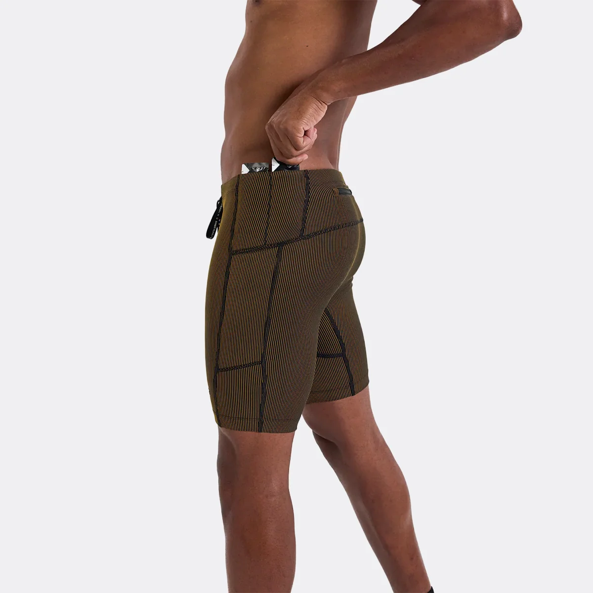 Bandit Striped Cadence™ 7 Pocket Half Tights - Image 8