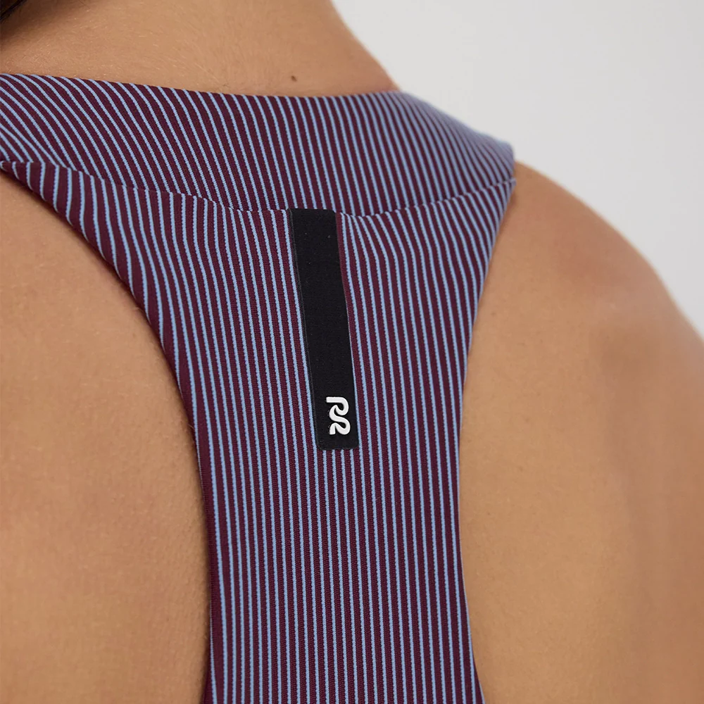 Bandit Striped Cadence™ Scoop Neck Run Bra - Image 6