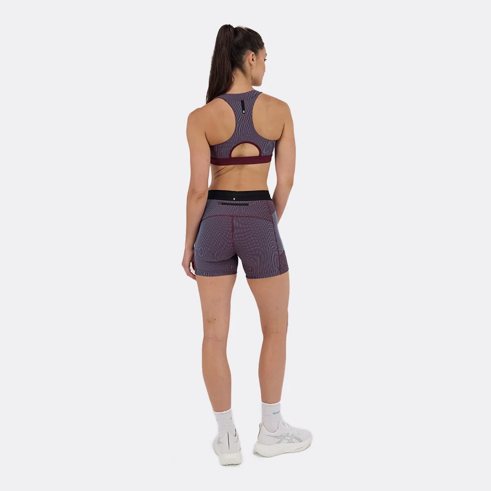 Bandit Striped Cadence™ Scoop Neck Run Bra - Image 7