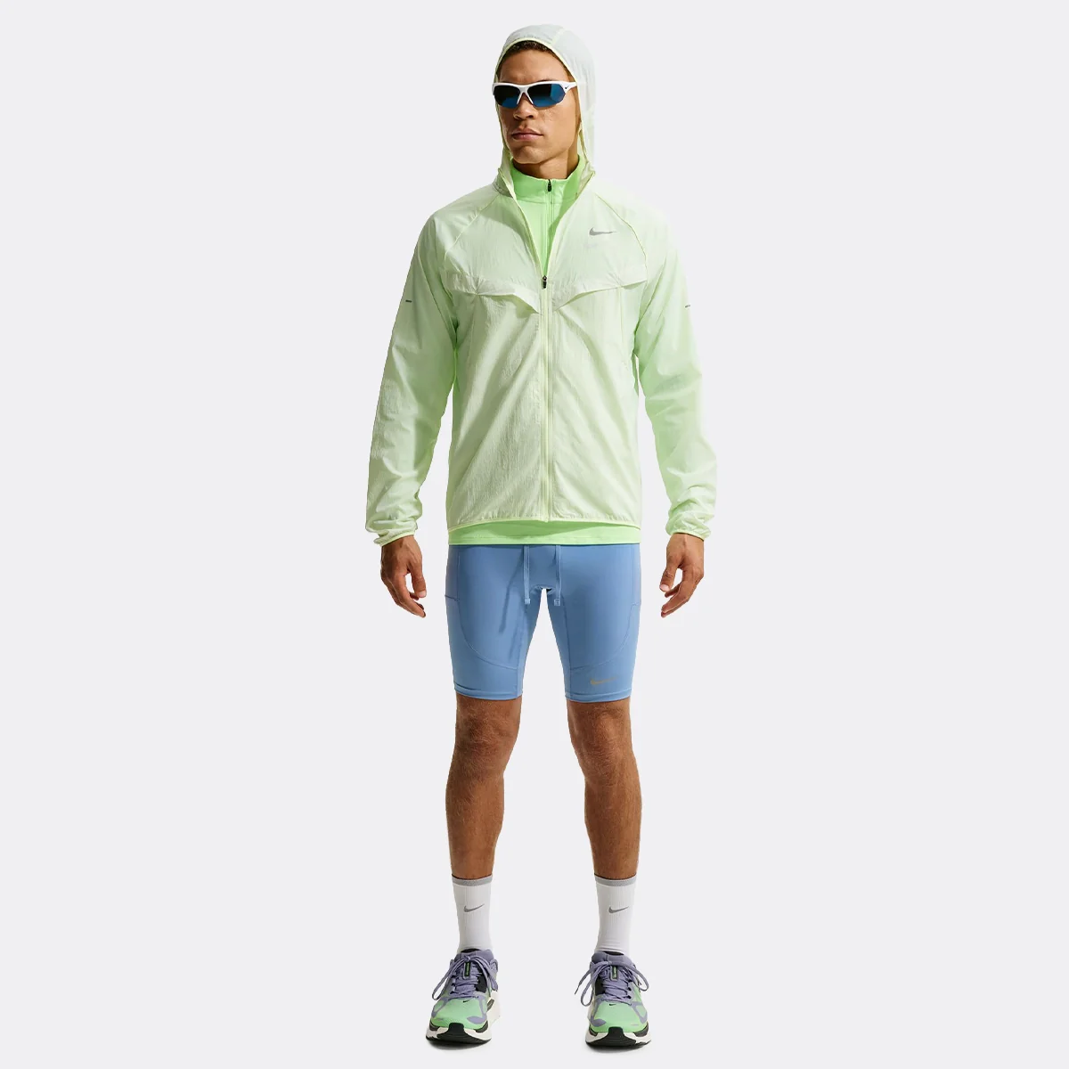 Nike Stride Dri-FIT 1/2-Length Running Tights - Image 5