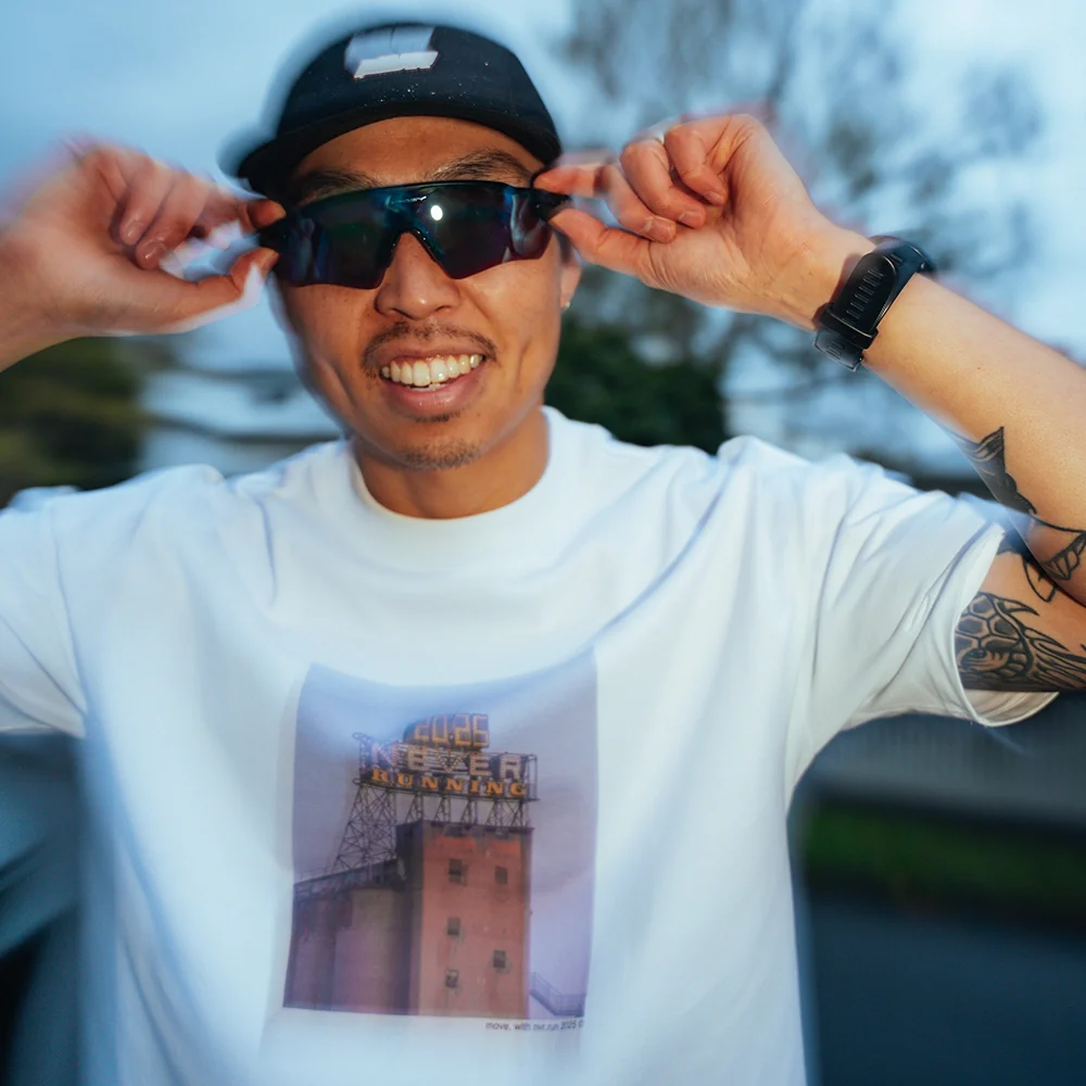 NVR RUN Nylex Cotton Tee - Image 3
