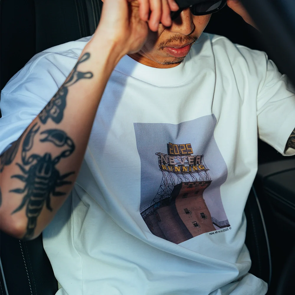 NVR RUN Nylex Cotton Tee - Image 4